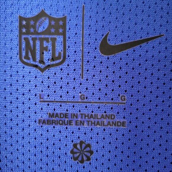 Men's Nike Royal Los Angeles Rams Sideline Coach Chevron Short Sleeve Jacket - Picture 6 of 12